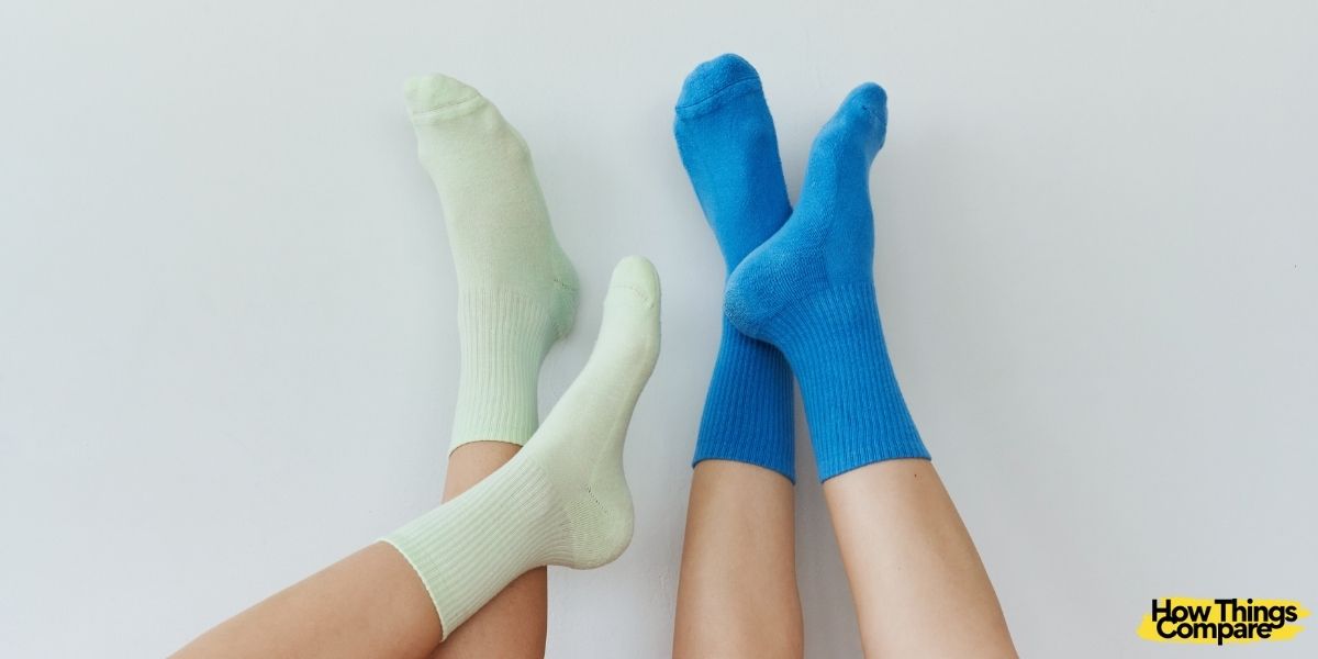 Sock Size vs Shoe Size How Do They Compare? Paint Color Comparisons