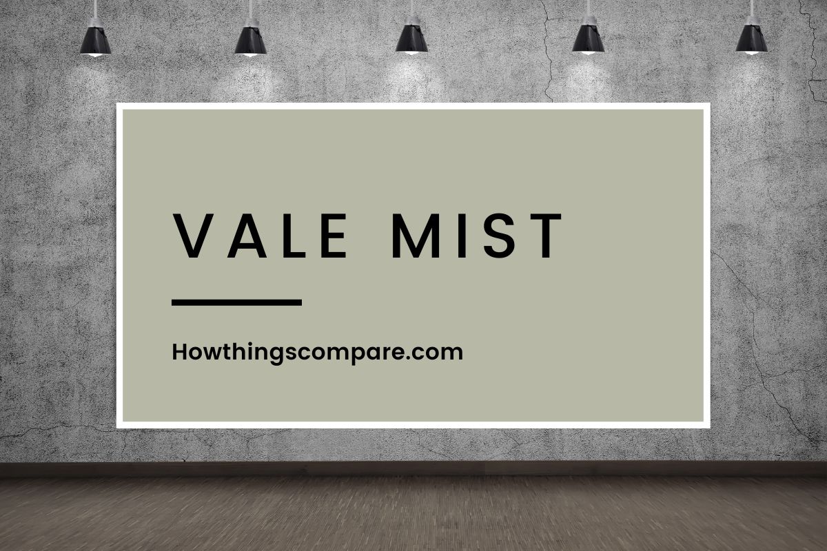 October Mist vs Vale Mist Color Comparison Guide