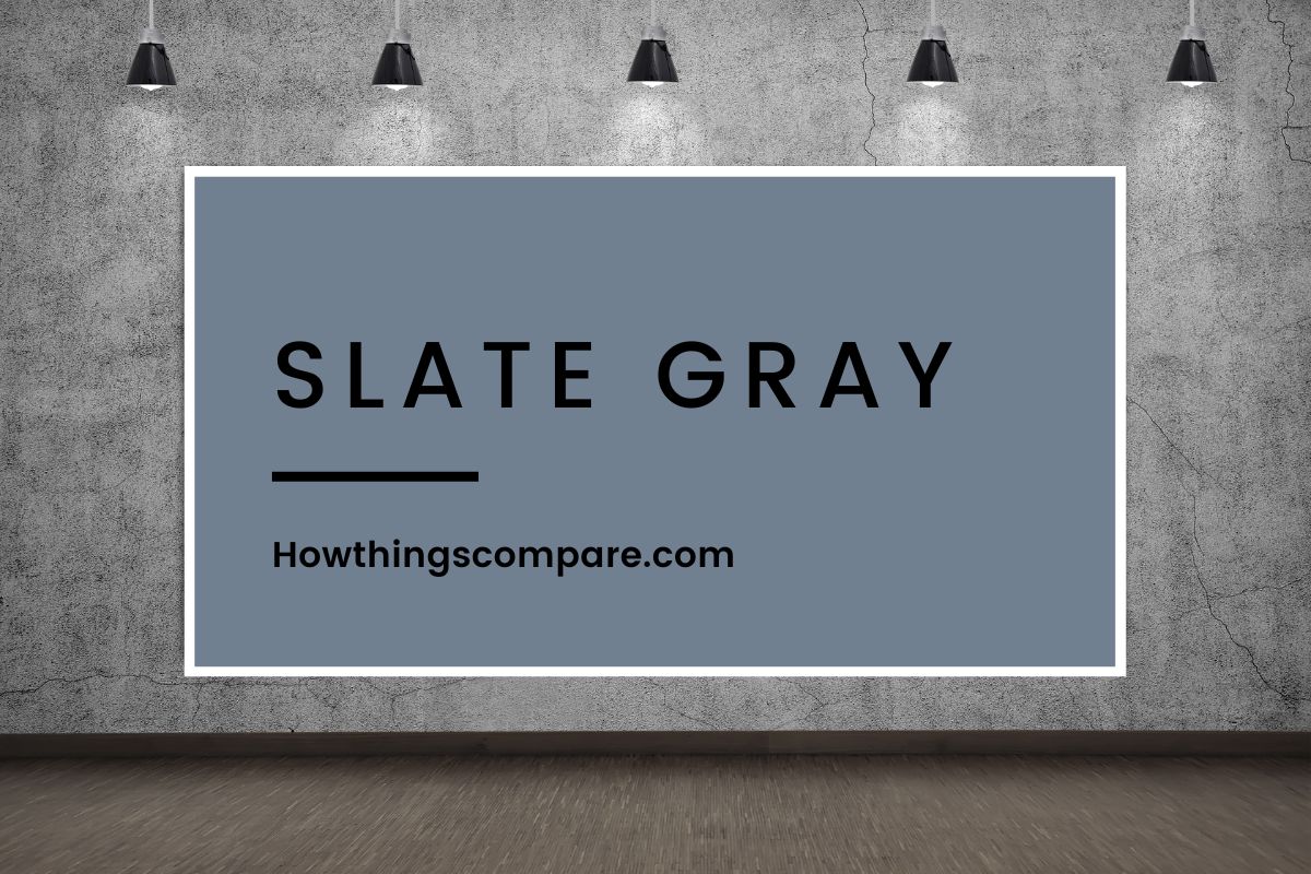 Slate Gray vs Dark Gray vs Charcoal Differences Explained