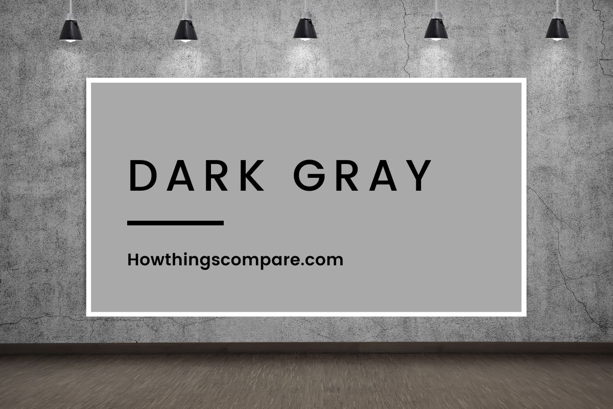 Slate Gray vs Dark Gray vs Charcoal Differences Explained
