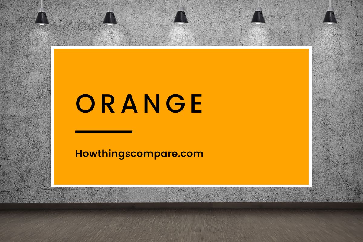 Orange vs Tangerine Color Paint Colors Compared