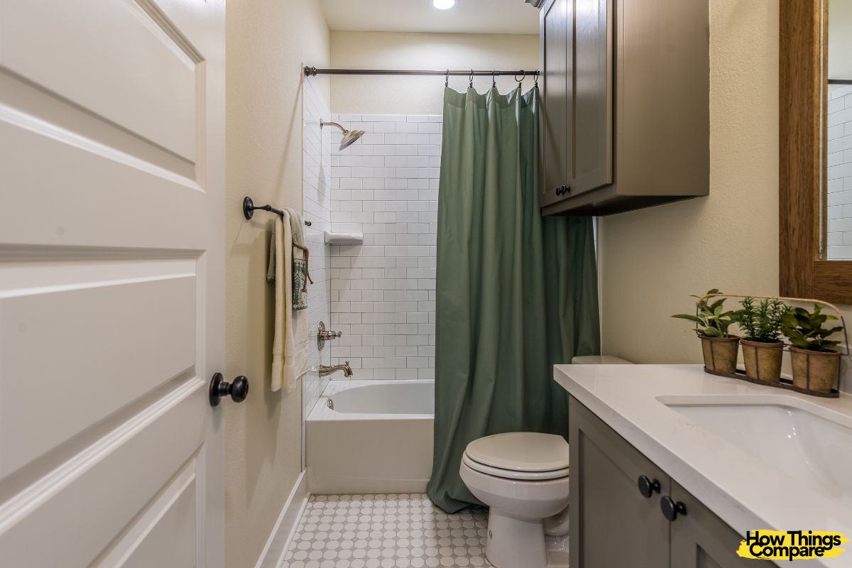 Shower Curtain vs Shower Liner What Is The Difference