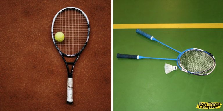 Tennis Racket vs Badminton Racket: What Are The Differences? - Paint ...