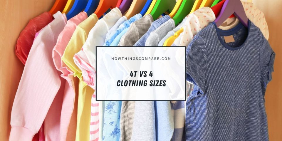 4T And 4 Clothing Sizes: What Is The Difference? - howthingscompare.com