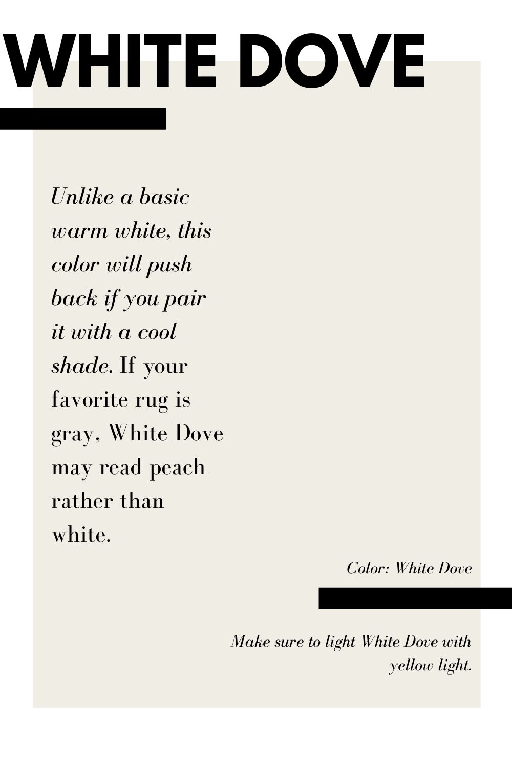 Pure White vs Simply White vs White Dove Paint Colors Compared