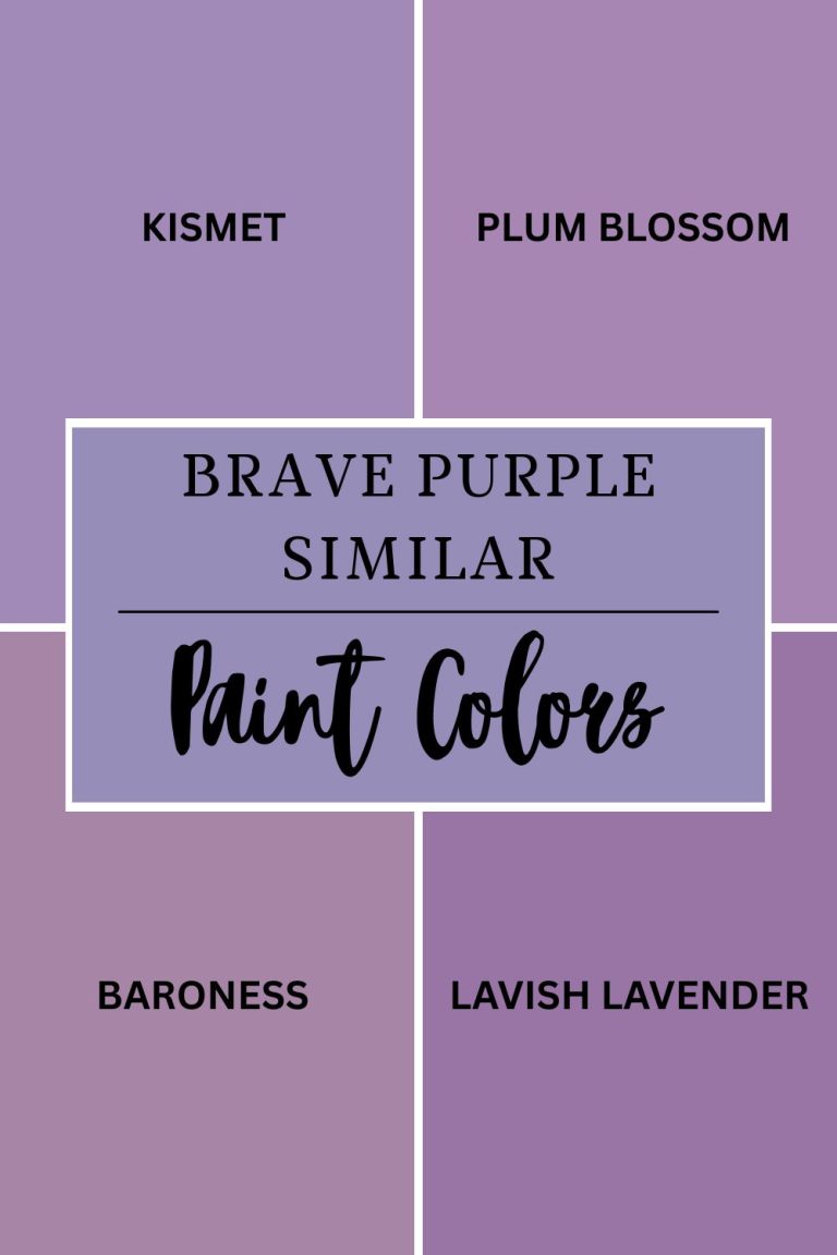 Brave Purple 6823 By Sherwin-Williams - Paint Color Comparisons & Guides