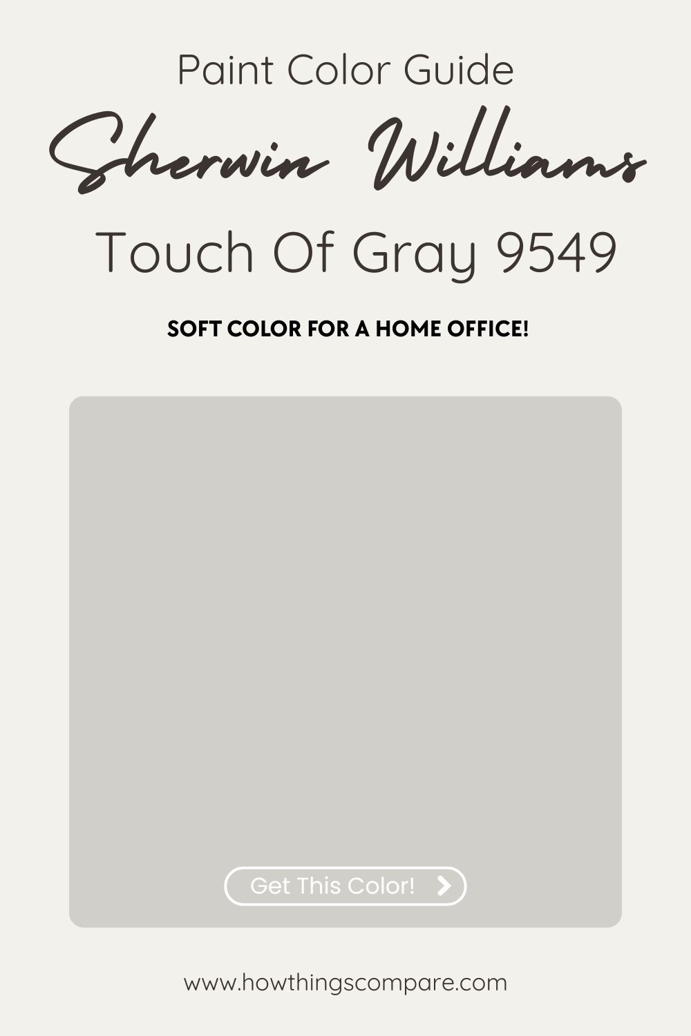 10 Popular Paint Colors By Sherwin Williams - Paint Color Comparisons ...