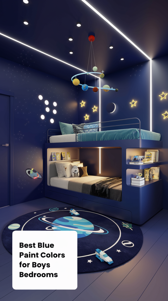 9 Best Blue Paint Colors For Boys Bedrooms - Paint Color Comparisons ...