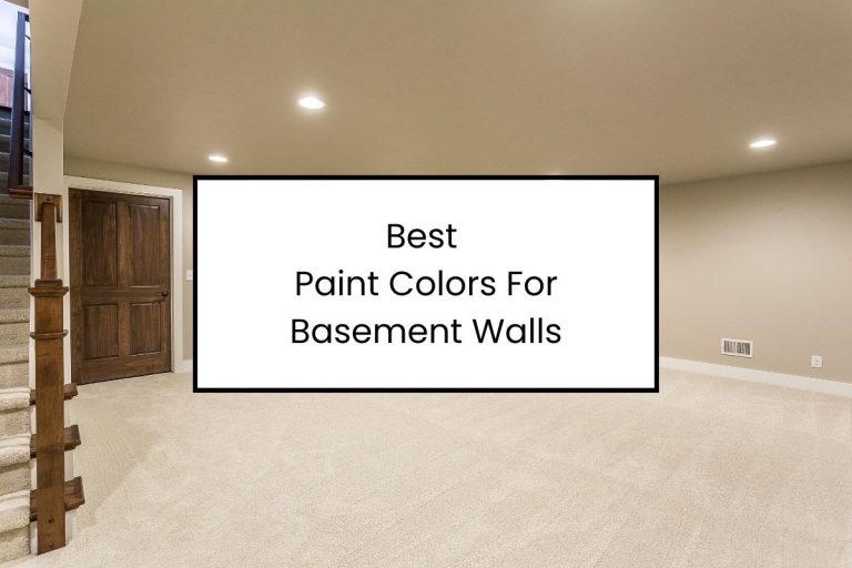 Best Paint Colors For Basement Walls